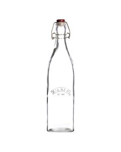 1 LITRE ROUND TWIST TOP BOTTLE KILNER