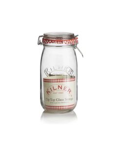 1.5 LITRE ROUND CLIP TOP JAR KILNER