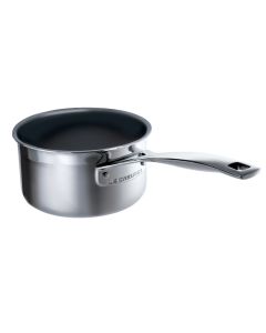 14CM NON-STICK COATED STAINLESS STEEL MILKPAN LE CREUSET