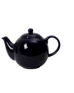 4 CUP GLOBE® TEAPOT COBALT BLUE LONDON POTTERY
