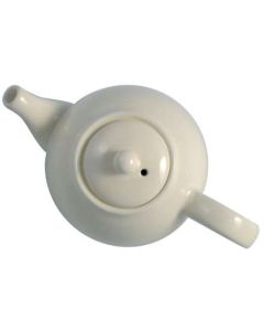 10 CUP GLOBE®  TEAPOT IVORY LONDON POTTERY