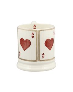 Emma Bridgewater Ace of Hearts 1/2 Pint Mug