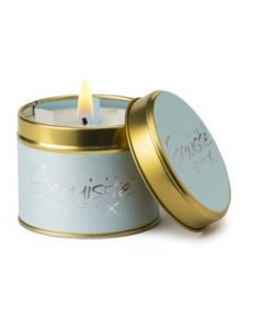 Lily Flame, Exquisite Scented Candle Tin