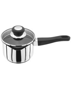 14CM/1 LITRE NON-STICK SAUCEPAN WITH DRAINING LID JUDGE VISTA