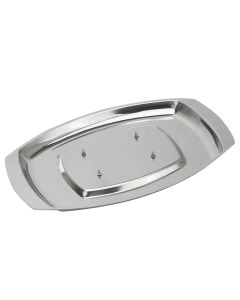 SPIKED CARVING DISH STAINLESS STEEL