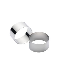 7CM COOKING/ROSTI RINGS STAINLESS STEEL