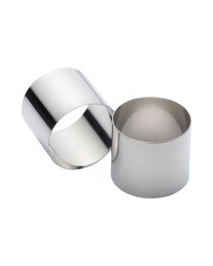 7CM DEEP COOKING/ROSTI RINGS STAINLESS STEEL