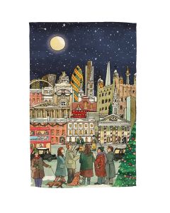 Emma Bridgewater London At Christmas Tea Towel