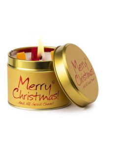 Lily Flame, Merry Christmas Scented Candle Tin