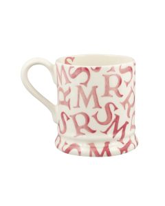 Emma Bridgewater M.R.S Pink 1/2 Pint Mug