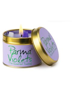 Lily Flame, Parma Violets Scented Candle Tin
