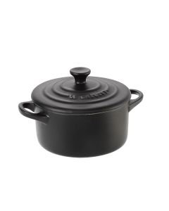 BLACK PETITE CASSEROLE LE CREUSET