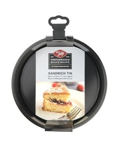 Tala Performance Sandwich Cake Tin, Non-Stick Loose Base 18cm / 7 inch 