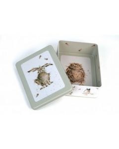 Wrendale Rectangular Hare Tin