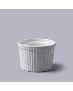 8CM WHITE DEEP RAMEKIN